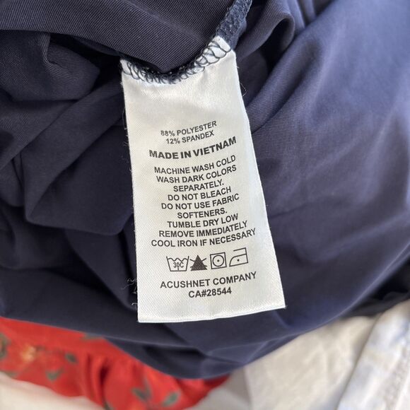 Footjoy Men's Golf Polo Size XL Polyester/Spandex Athletic Blue - Picture 6 of 6